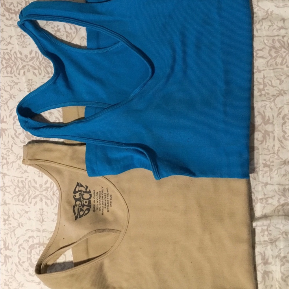 Fitted tank tops